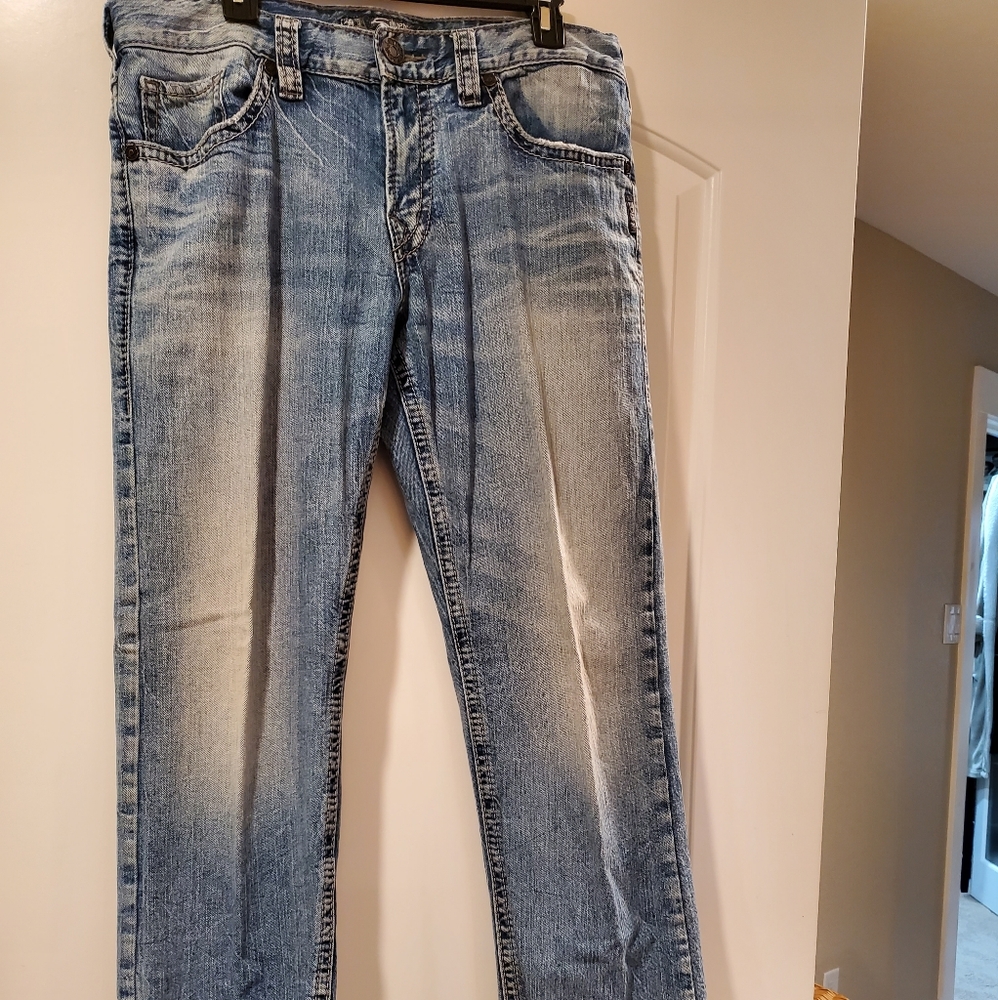 Men's Silver jeans